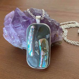 Abalone Pendant Necklace